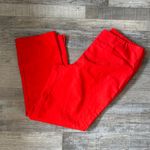 Peck & Peck  Bright Red Pants size 8 Photo 8
