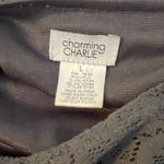 Charming Charlie  Top Black Lace‎ Photo 5
