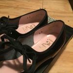 Capezio Jr. Tyette Black Patent Tap Shoes | Size 6N Photo 4
