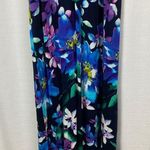 Lane Bryant Blue Floral Sleeveless Knit Maxi Dress Sz.18/20 Photo 8