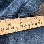 Chico's  Velvet Floral Jeans Blue‎ 10R Or 1.5 Photo 9