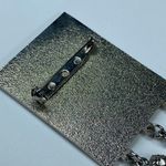 Merry Christmas Vintage Jewelry Pin Brooch Poinsettias and Dangling Pinecones Photo 5