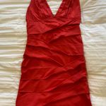 NIKIBIKI Red Bodycon Dress Photo 0