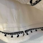 Anthropologie Dolan Left Coast Tulley Textured Mini Skirt Small White Black Photo 9