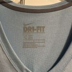 Nike  Dri-Fit V-Neck T-Shirt Size Large in Baby Blue Color Photo 2