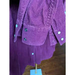 American Eagle  Corduroy Button Shirt Shacket Cozy Winter Scandi Indie Western Photo 4