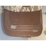 Ariat Brown and Cream Lace Cap Photo 1