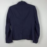 J.Crew  Schoolboy Blazer Navy Blue Women's Size 0 Academic Business Preppy Wool Photo 7