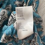 Anthropologie Pilcro Blue Motif Tunic Buttondown Shirt Photo 8