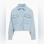 AGOLDE  NYX Denim Shirt Jacket XS Realm Light Wash Jeans Photo 1