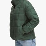 Levi's Levi’s Women’s Box Quilted Puffer Jacket Green Size M NWT Photo 2