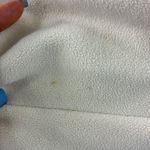 Qinsen Fleece Cropped Jacket Pullover Women's Size Small Cream Y2K Drawstring Tan Photo 5