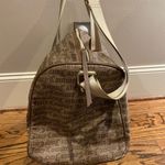 Juicy Couture  Tan and Red Heart Tote Duffel Bag Photo 3