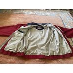 Vintage Destinations “Freightliner Jacket Bomber Men's Size L Red/ Beige Zip Red Size L Photo 7