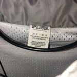 PINK - Victoria's Secret PINK Victoria’s Secret wind break jacket size M-L light weight white/gray active Photo 4