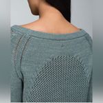 Lululemon Be Present Pullover Sweater Cropped Earl Grey Photo 1