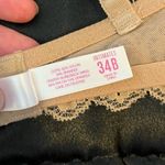 SO Intimates Beige Lace Padded Underwire Bra Size 34B Photo 7
