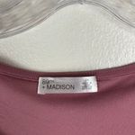 89th & Madison Pink Top Size 2X Puff Sleeve Swiss Dot Business Casual Workwear Photo 3