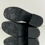 Dirty Laundry Black Faux Leather Edgy Grunge Groovy Chunky Platform Ankle Boots Photo 9