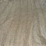 We The Free Free People New Star T-shirt Top XS Green Linen Blend Oversized Shirt Photo 3