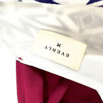 Everly  Size‎ Large blue white dress purple pink bow sleeveless tank minidress Photo 3