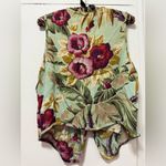Karen Kane Vintage vest size US S/M floral Photo 2