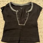 Urban Outfitters go for gold short sleeve shirt black Photo 1