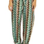 Becca  crochet slit beach coverup pants. Photo 1