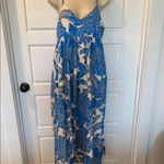 Olivaceous Oliviaceous Cool Water Abstract Maxi Dress Small NWT Photo 4