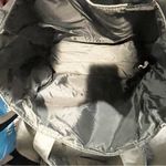 Coach Fragrance Tote Bag Black & Silver Shimmer Glitter Travel Open Top Photo 2