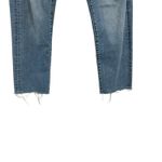 Levi's Wedgie Straight Jeans Distressed Denim Medium Wash Blue Size 30 Photo 7