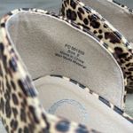 Journee Collection  Leopard Print Dorsay Divina Flat Sandals Size 8 Photo 6