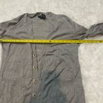 Grace Elements  gray v-neck cardigan sweater womans size large Photo 4