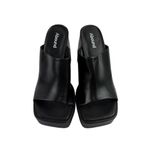 Abound *Vtg 90s Y2K  Nevada Chunky Platform Heels Womens 7.5 Black Friends Phoebe Photo 1