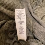 We The Free Free People Laguna Moss Green Thermal Waffle Knit Oversized Top Photo 9