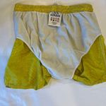 Adidas  Equipment Vintage Size Medium Neón Yellow Nylon Running Shorts #146 Photo 8