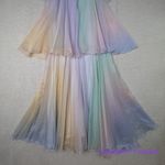 OPT Elena Tiered Maxi‎ Dress Pastel, size S Blue Photo 11