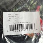 Leota  Women's Ruby Velvet Short Sleeve Black Jumpsuit, M Photo 4