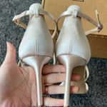 Badgley Mischka jewel  satin sandals Photo 7