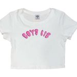 Boys Lie  cropped tee Photo 0