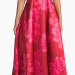 Hutch “Cassandra” Floral Mikado One-Shoulder Gown – Women’s Size 10 Photo 0