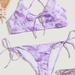 Blushmark Lavender NWOT Tie Dye Bikini Photo 0