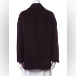 Vince  Wool Peacoat Blazer Jacket Purple Women’s Size Large Pristine Condition Photo 4