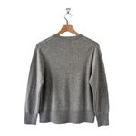 J.Crew  Cashmere Classic Fit Crew Neck Sweater Grey Sz S Photo 4
