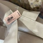 Victoria's Secret  Cream Tote Bag with Scarf Accent Photo 9