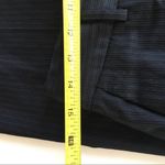 ZARA 5/$15 - Striped Dress Pants Black Womens Size 4 Work Flare Photo 2