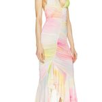 Michael Costello x REVOLVE Venice Gown in Watercolor Print Photo 3