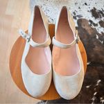 Avec Les Filles A Story Told By Joyce Azria Tan Strap Ballerina Flats Size 8.5 Photo 0