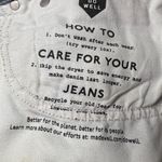 Madewell  The Mom Jean Short High Rise Distressed Light Denim Wash Size 31 Photo 10