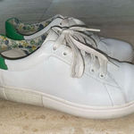 Kate Spade  Women's Lift White/green Leather‎ Casual Sneakers Shoes Size 8.5 B Photo 0